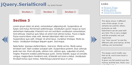 jQuery Scroll skript